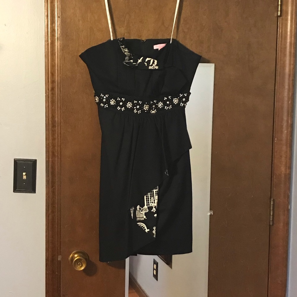Lilly Pulitzer late night crystal dress 12